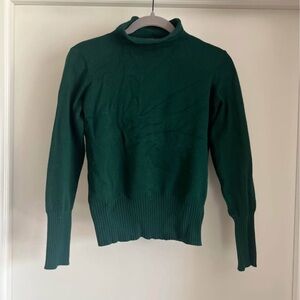 French Connection Dark Green Turtleneck Sweater